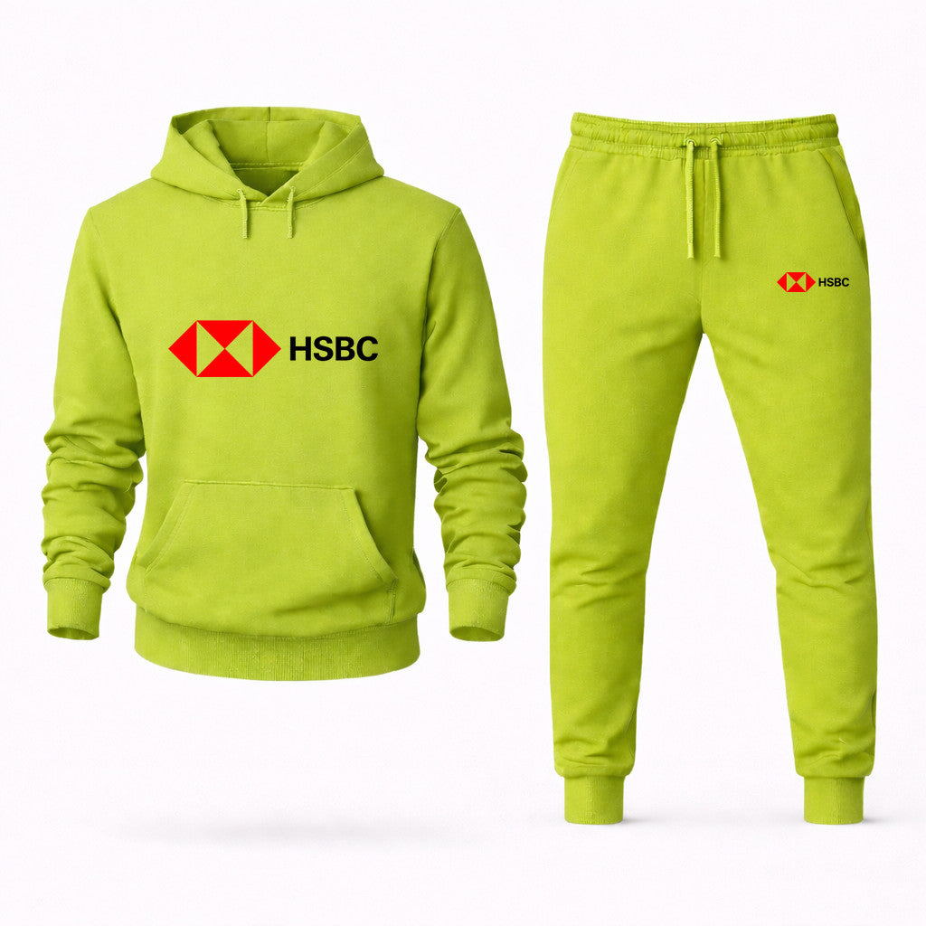 HSBC Hoodie and Joggers Set - Lime Green