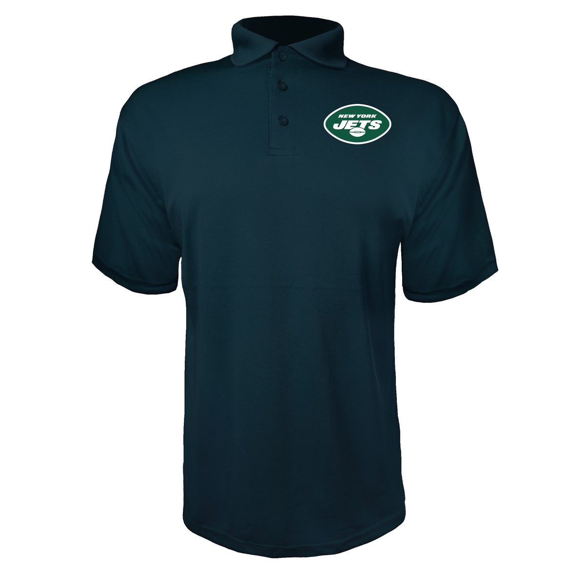New York Jets Navy polyester polo