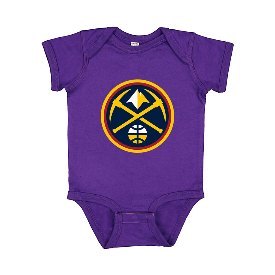 Denver Nuggets Baby Romper Onesie - Purple