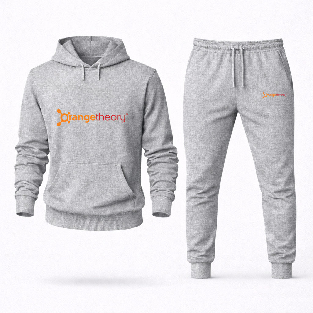 Orangetheory Fitness Hoodie and Joggers Set - Grey