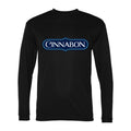 Men's Cinnabon Polyester Long Sleeve T-Shirt - Black