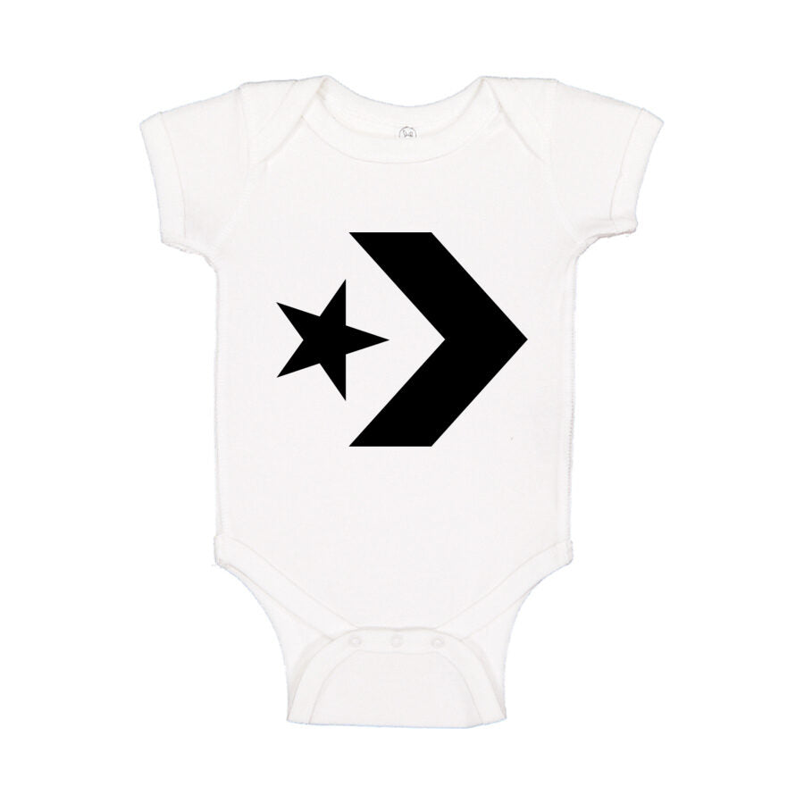 Converse Baby Romper Onesie - White