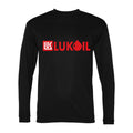 Men's Lukoil Polyester Long Sleeve T-Shirt - Black