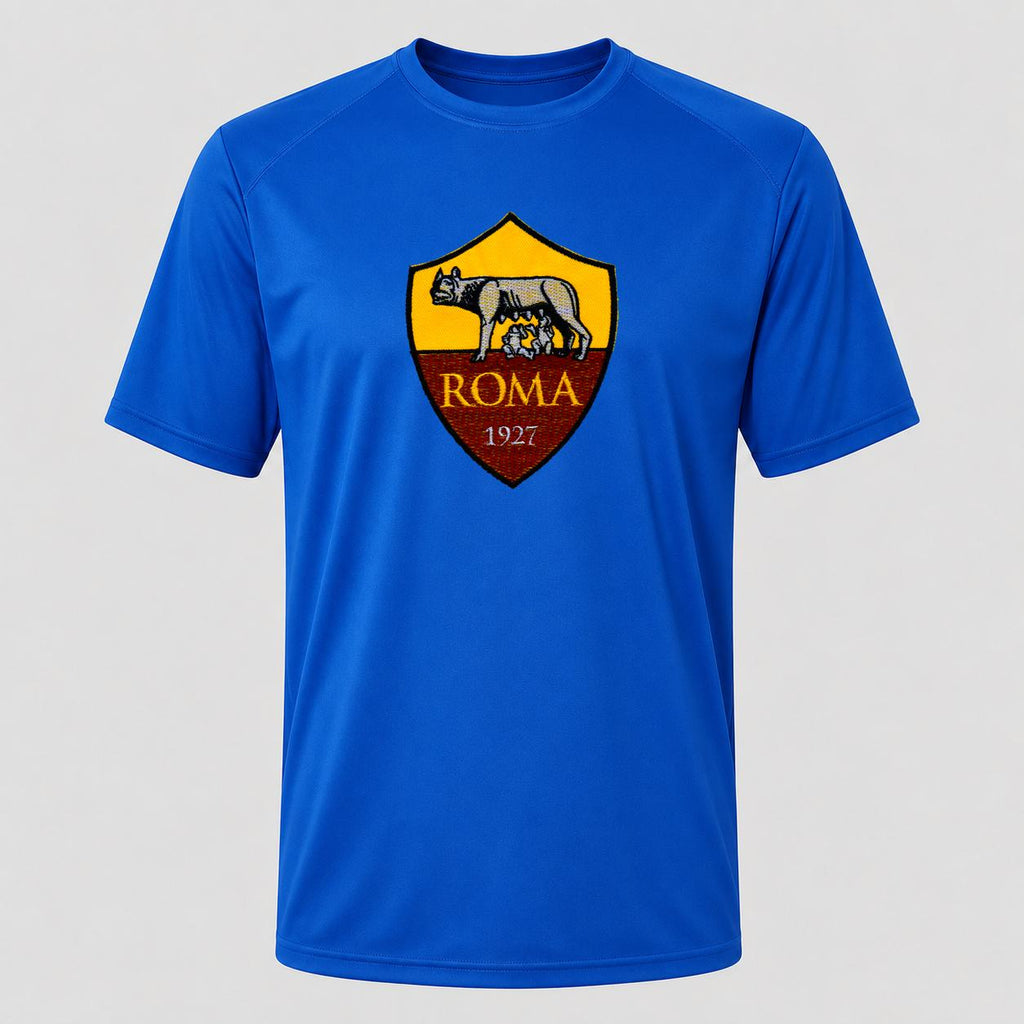 Men's AS Roma FC Performance T-Shirt - Royal Blue