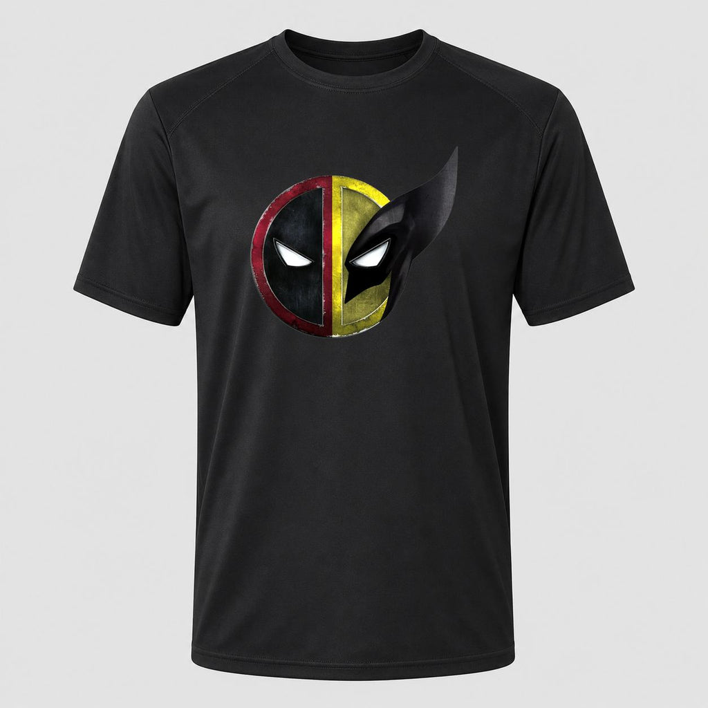 Men's Deadpool & Wolverine Performance T-Shirt - Black