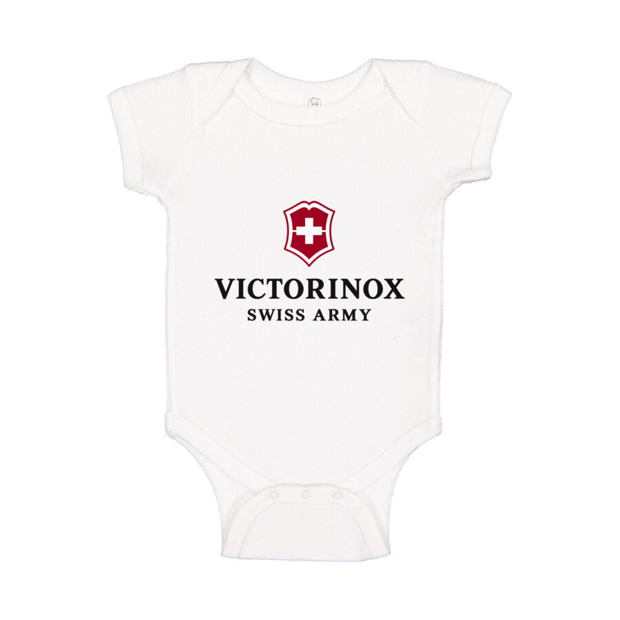 Victorinox Swiss Army Baby Romper Onesie - White