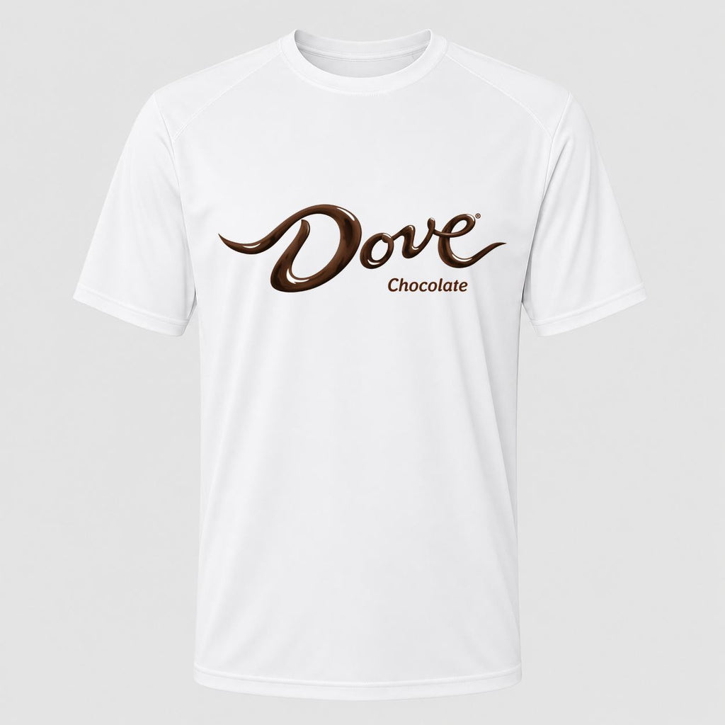 Men's Dove Chocolate Performance T-Shirt - White