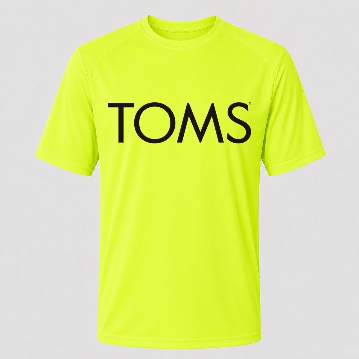 Men's Toms Performance T-Shirt - Safety Green