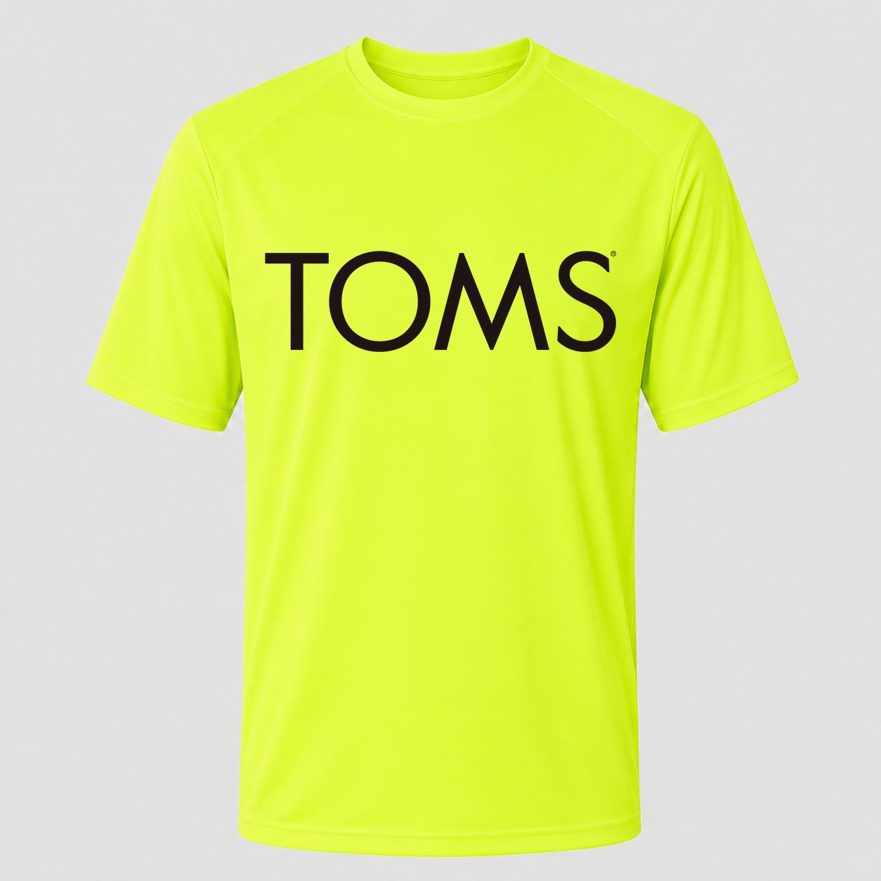 Men's Toms Performance T-Shirt - Safety Green