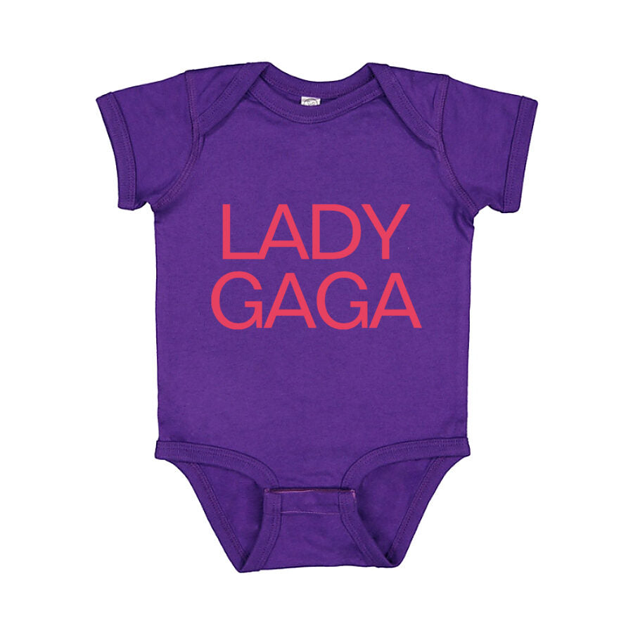 Lady Gaga Baby Romper Onesie - Purple
