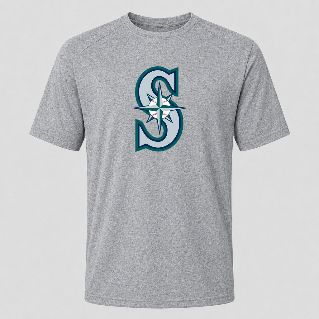 Men's Seattle Mariners Performance T-Shirt - Gray