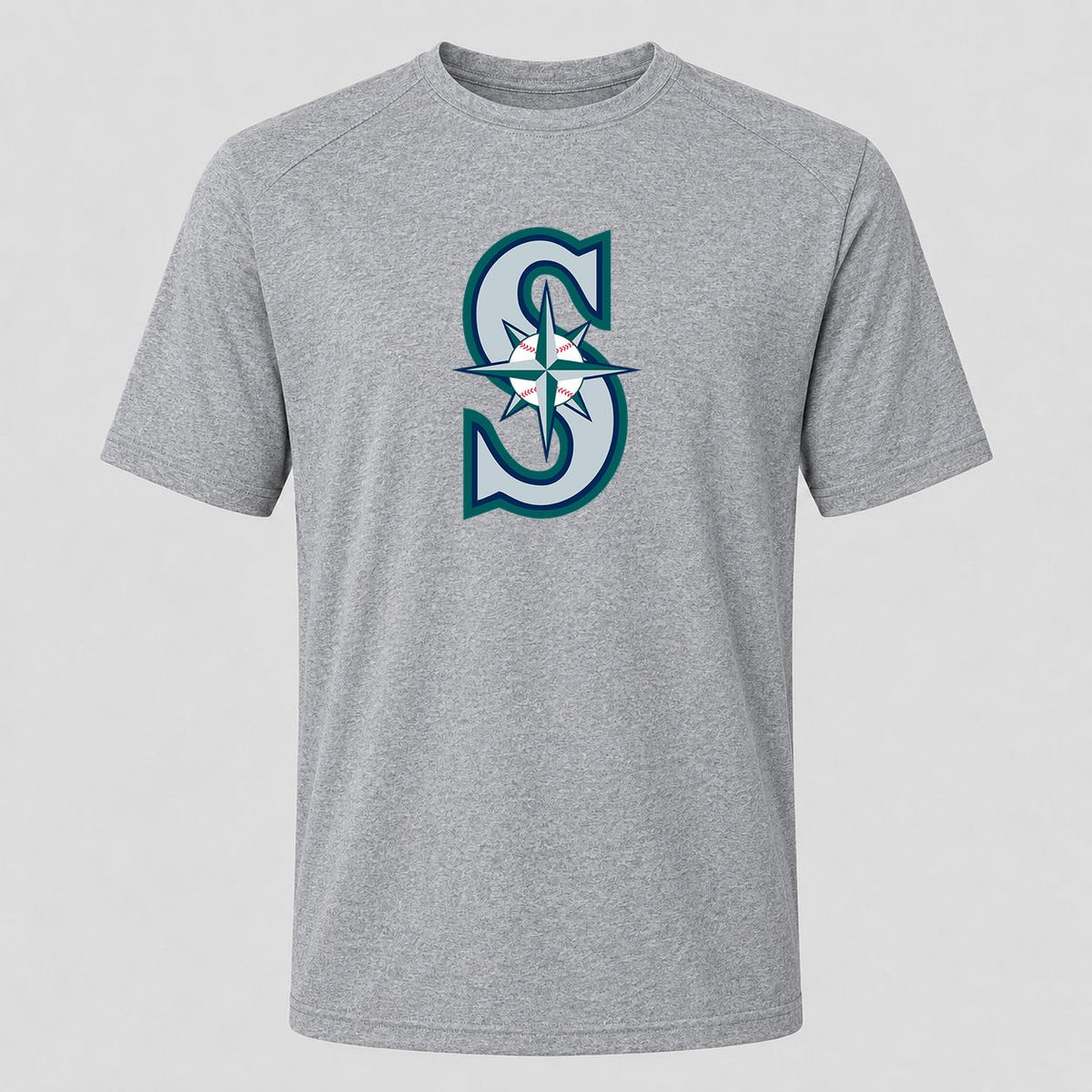 Men's Seattle Mariners Performance T-Shirt - Gray
