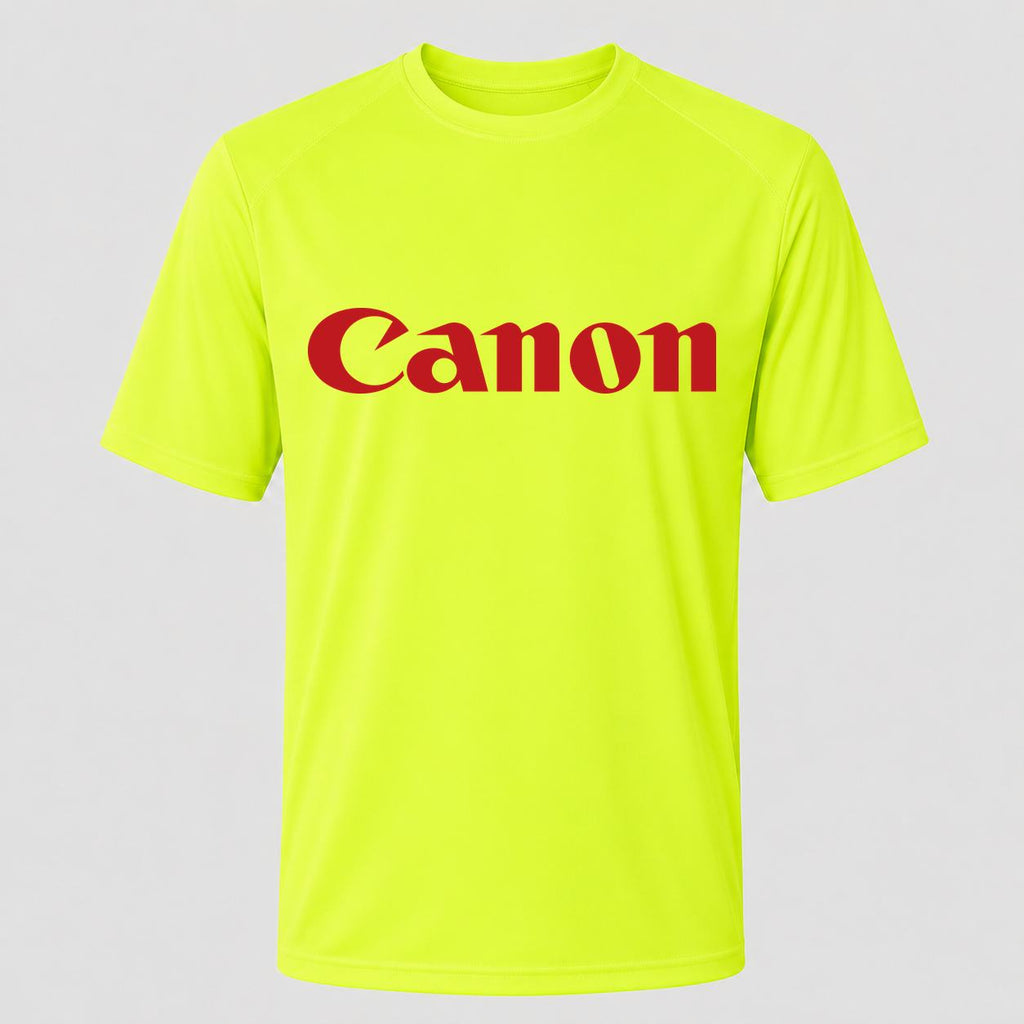 Men's Canon Performance T-Shirt - Safety Green