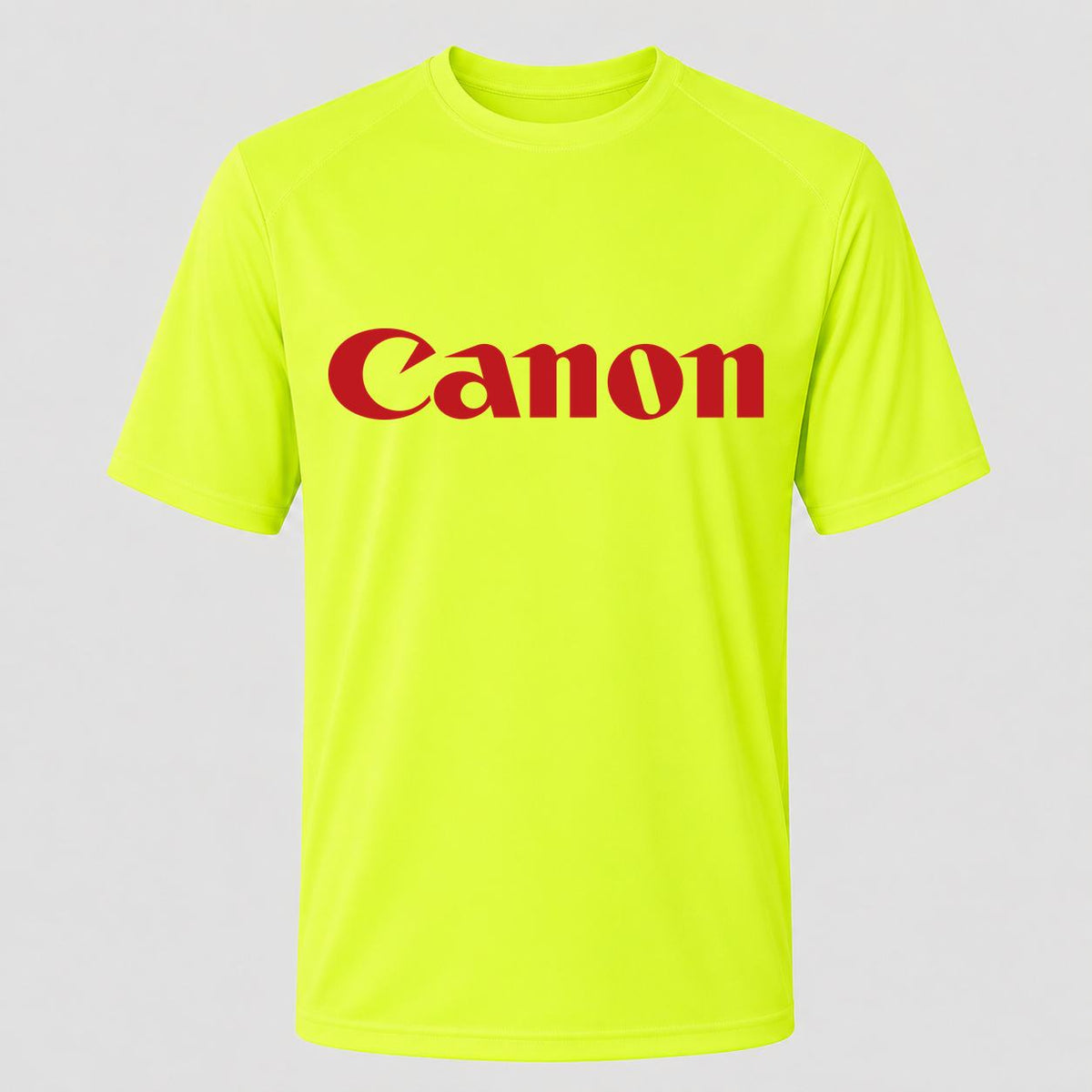 Men's Canon Performance T-Shirt - Safety Green