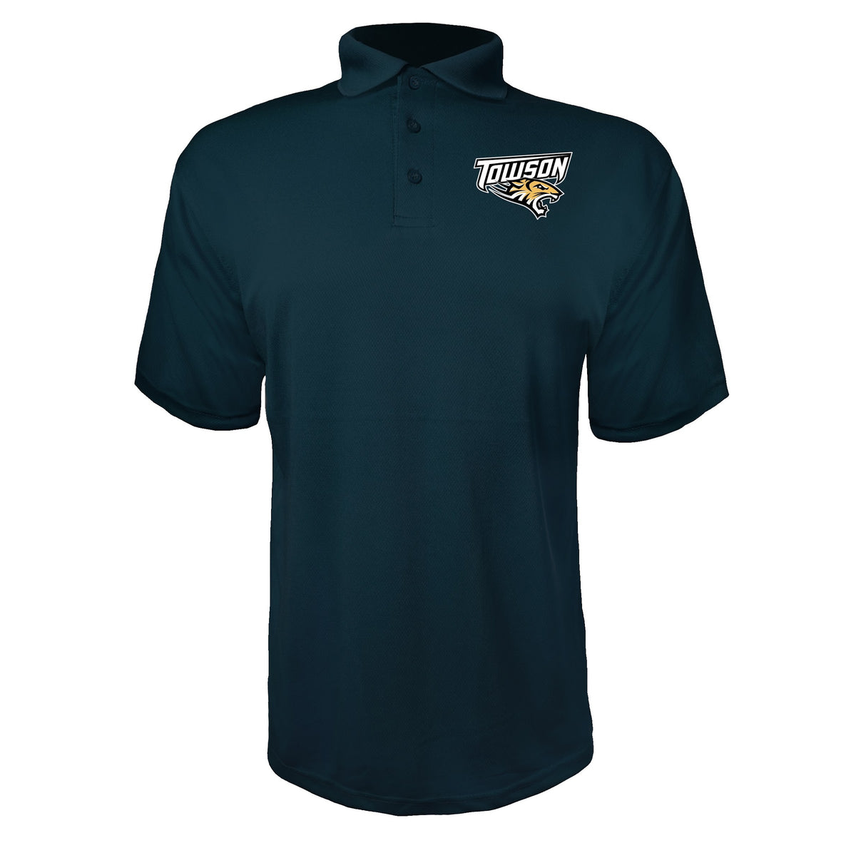 Towson Tigers Navy polyester polo
