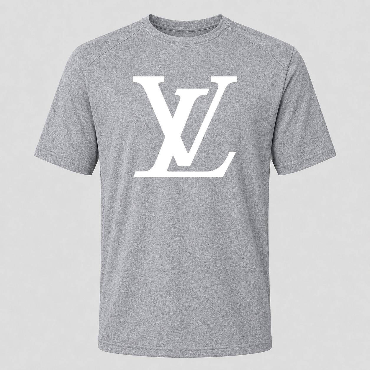 Men's Louis Vuitton White Performance T-Shirt - Gray