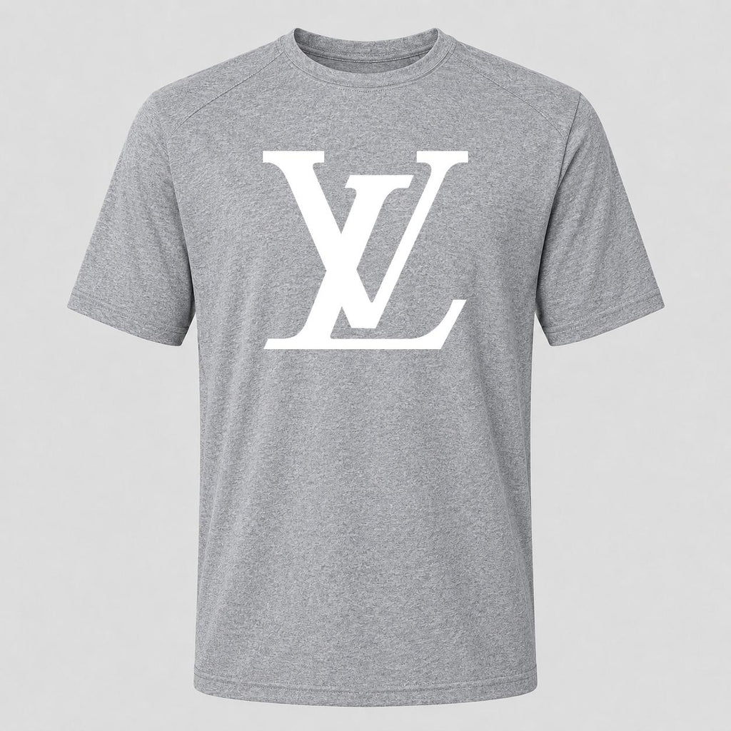 Men's Louis Vuitton White Performance T-Shirt - Gray