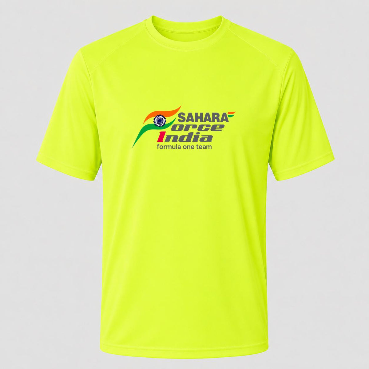 Men's Sahara Force India Formula One Team Performance T-Shirt - Safety Green