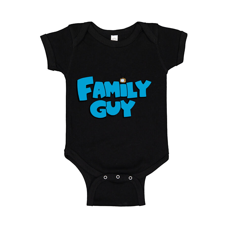 Family Guy Baby Romper Onesie - Black