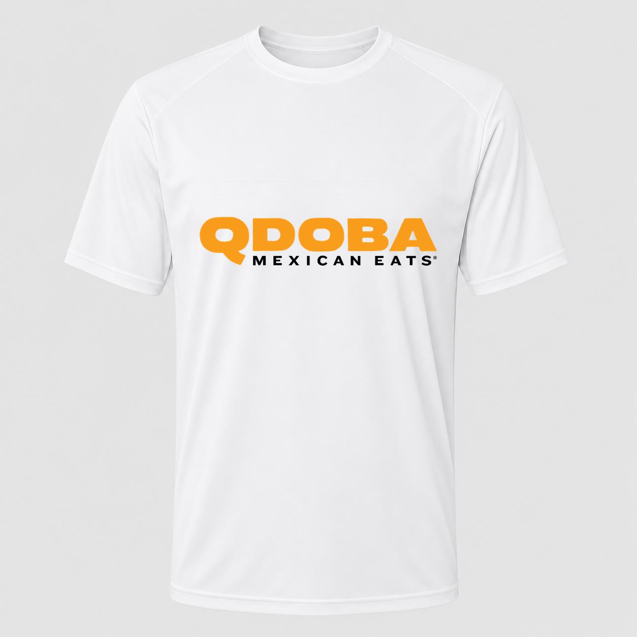 Men's Qdoba Performance T-Shirt - White