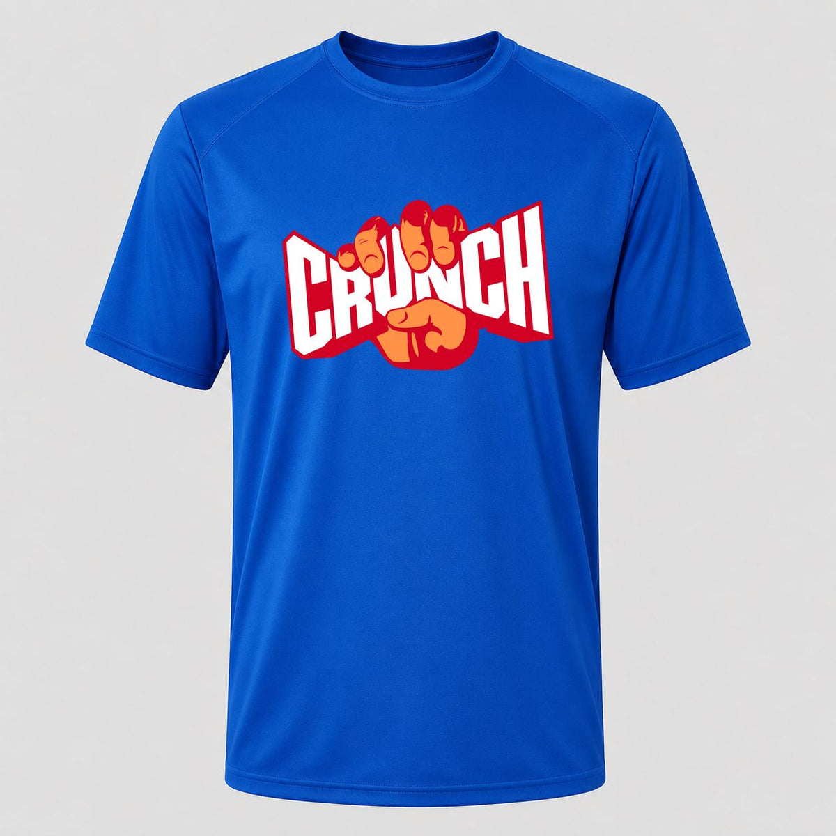 Men's Crunch Fitness Performance T-Shirt - Royal Blue