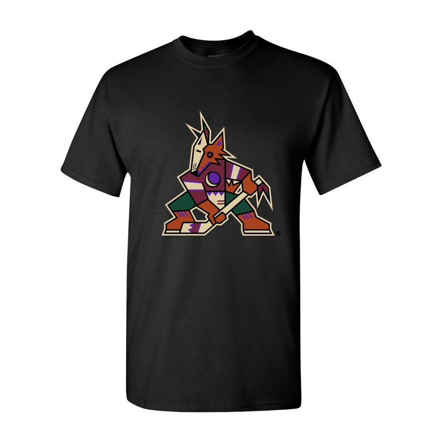 Men's Arizona Coyotes Cotton T-Shirt - Black