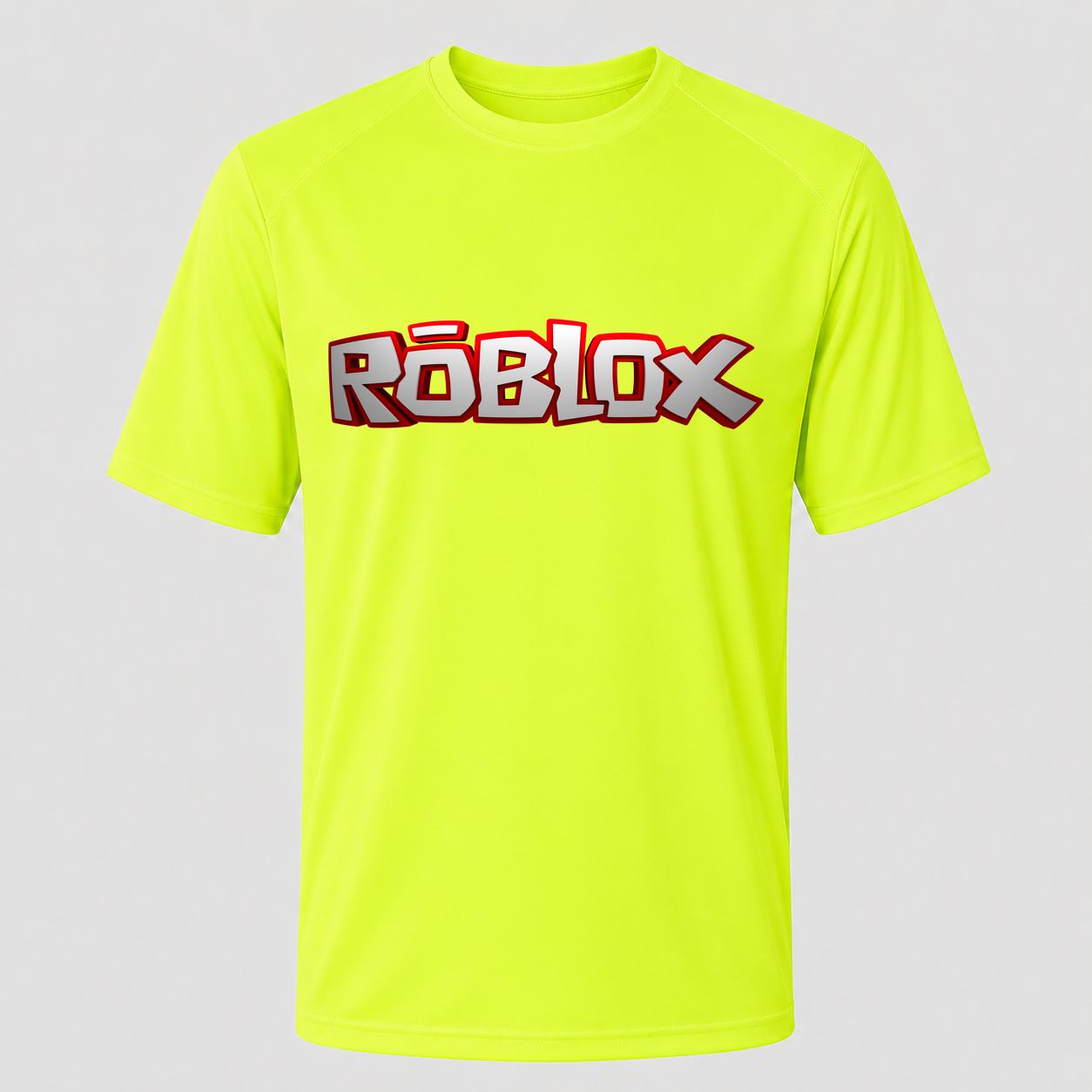 Men's Roblox Performance T-Shirt - Safety Green