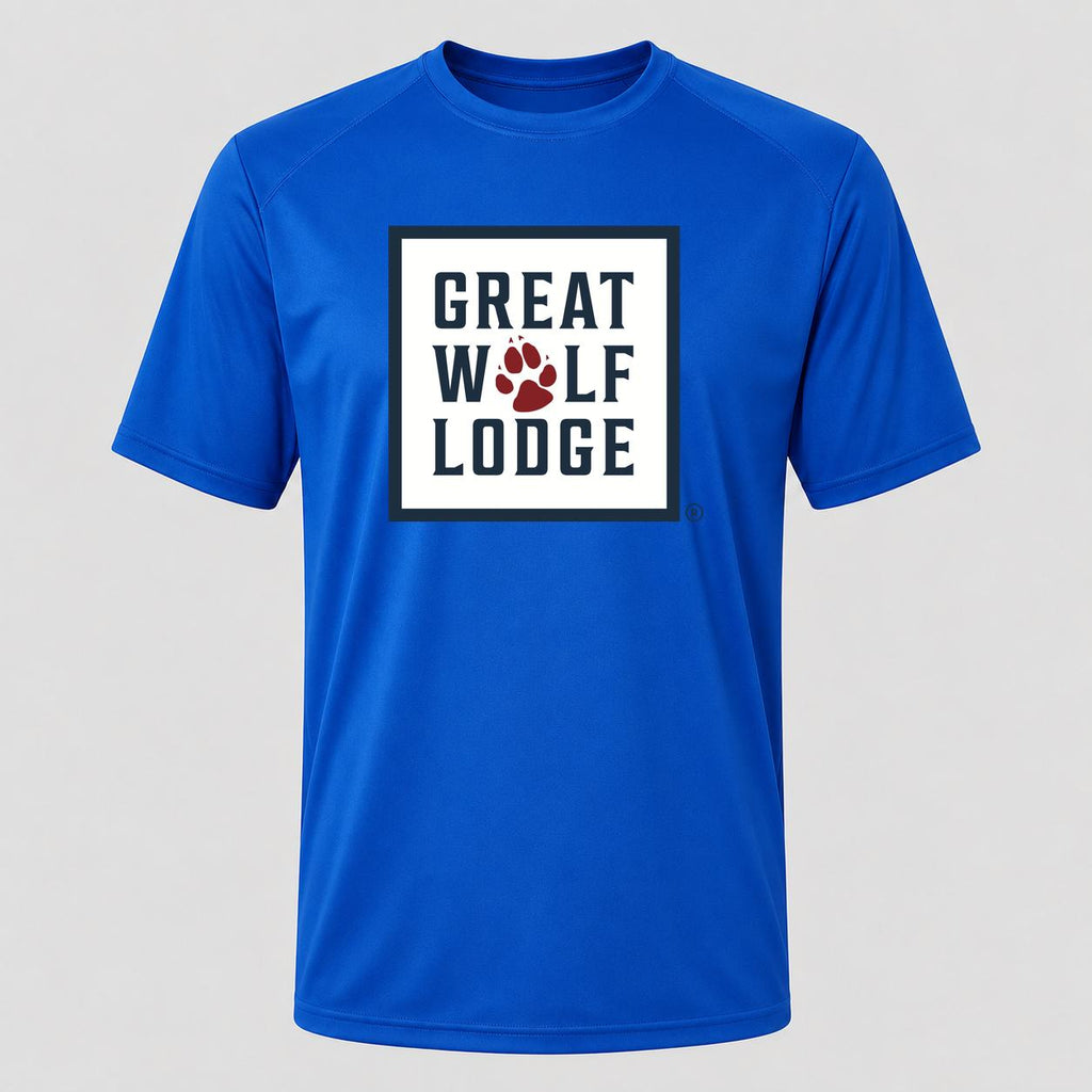 Men's Great Wolf Lodge Performance T-Shirt - Royal Blue