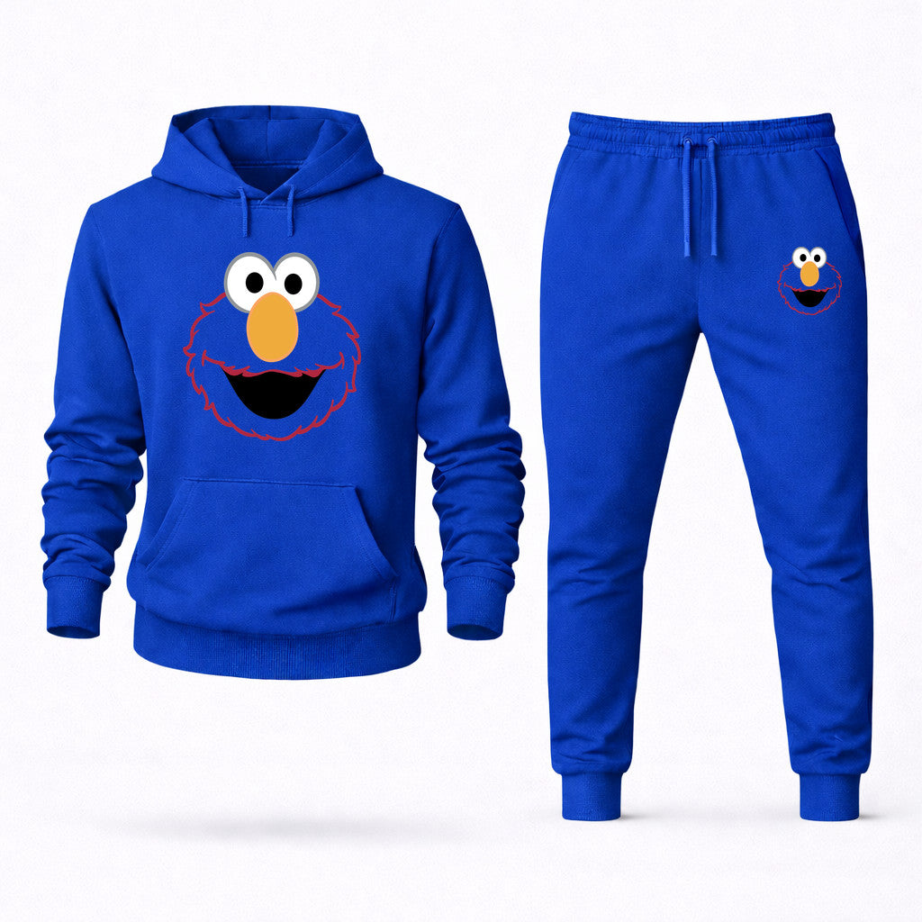 Elmo Hoodie and Joggers Set - Blue