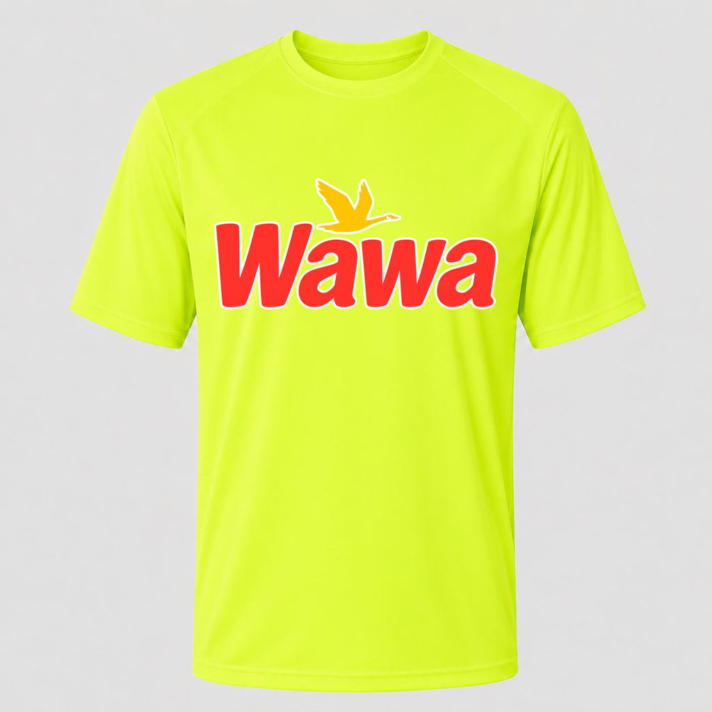 Men's Wawa Performance T-Shirt - Safety Green