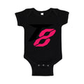 Tekken 8 Black Logo Baby Romper Onesie - Black