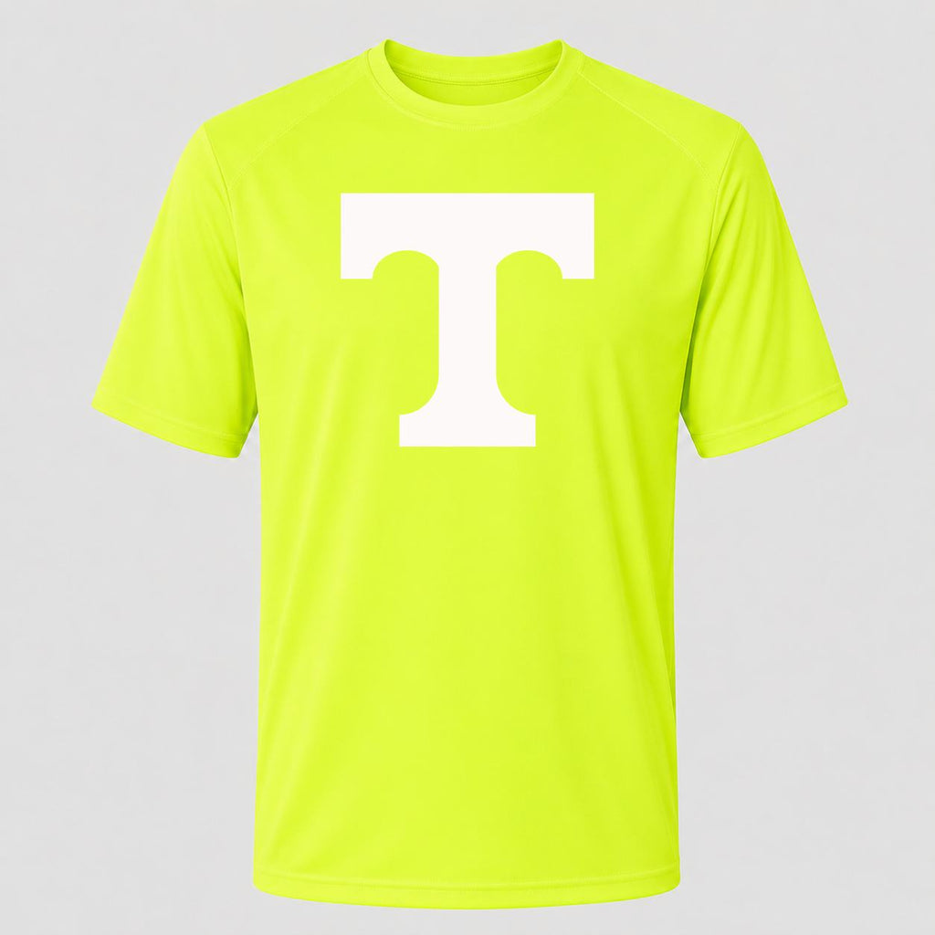 Men's Tennessee Volunteers Design 2 Performance T-Shirt - Safety Green