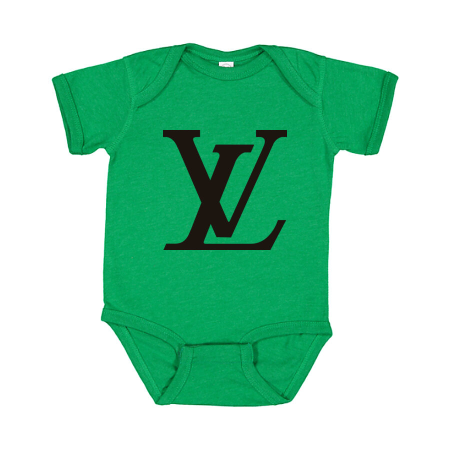 Louis Vuitton Baby Romper Onesie - Green