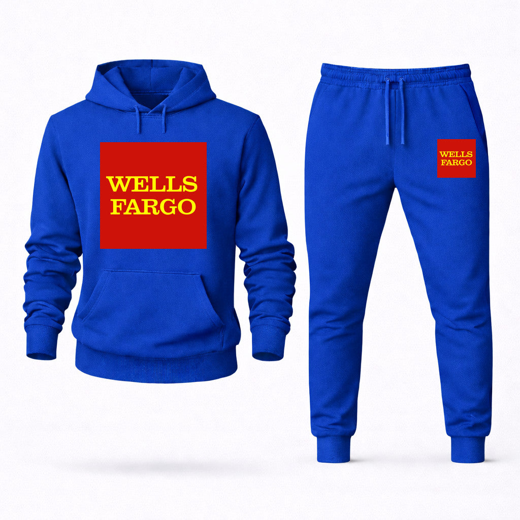 Wells Fargo Hoodie and Joggers Set - Blue