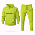 Android Hoodie and Joggers Set - Lime Green