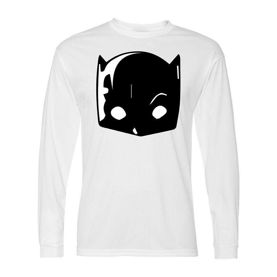 Men's Dodge Hellcat Polyester Long Sleeve T-Shirt - White
