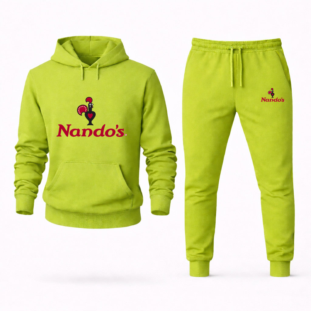 Nando's Hoodie and Joggers Set - Lime Green
