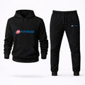 24 Hour Fitness Hoodie and Joggers Set - Black