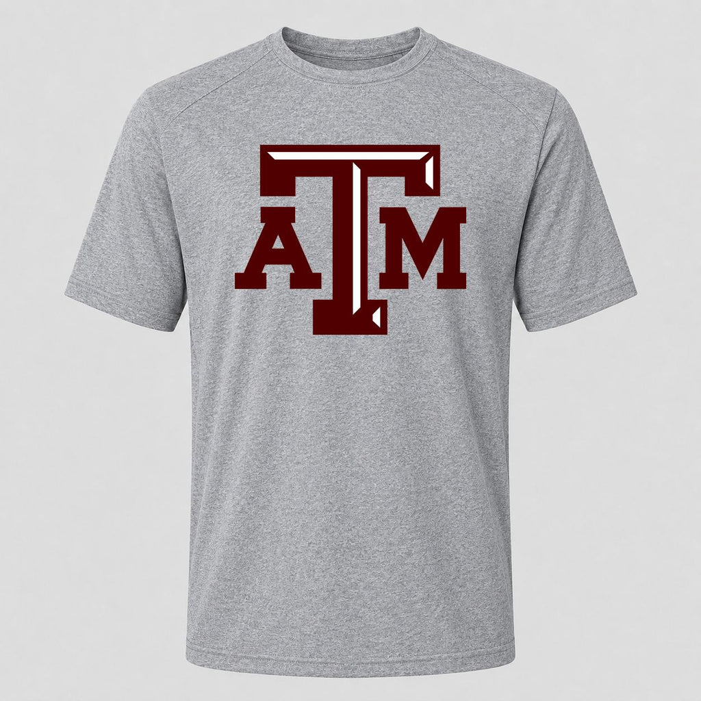 Men's Texas A&M University Performance T-Shirt - Gray