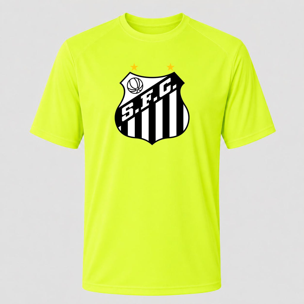 Men's Santos FC Performance T-Shirt - Safety Green