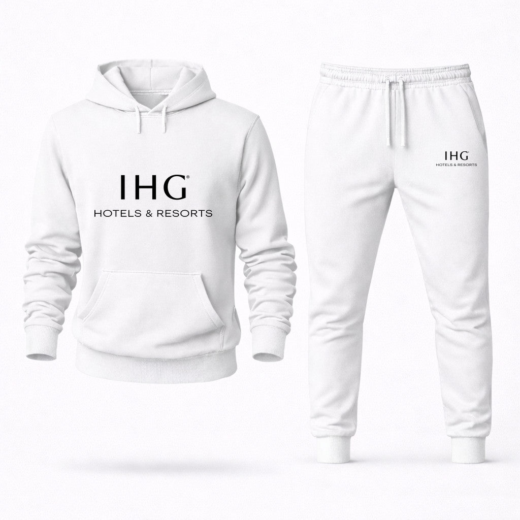 IHG Hoodie and Joggers Set - White