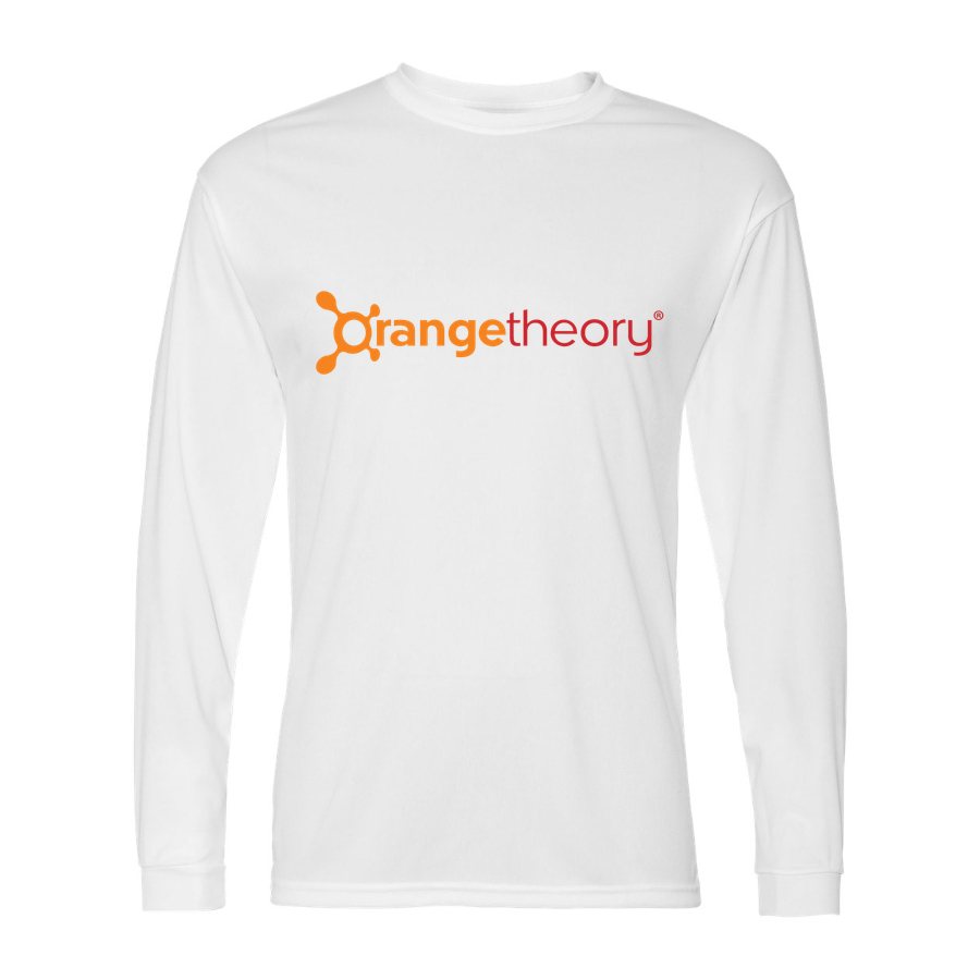 Men's Orangetheory Fitness Polyester Long Sleeve T-Shirt - White