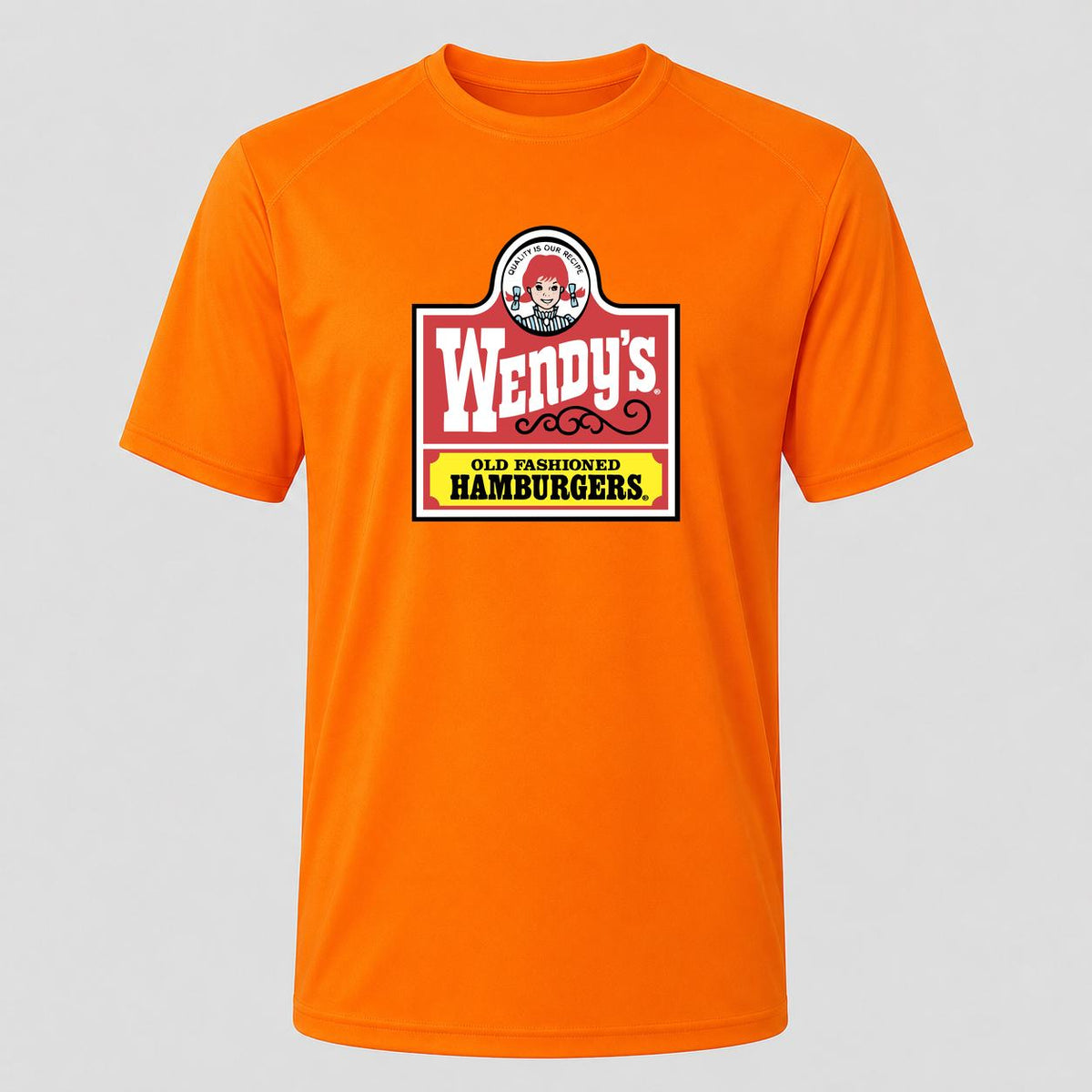 Men's Wendy's Performance T-Shirt - Orange