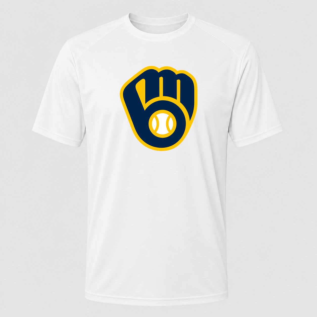 Men's Milwaukee Brewers Performance T-Shirt - White