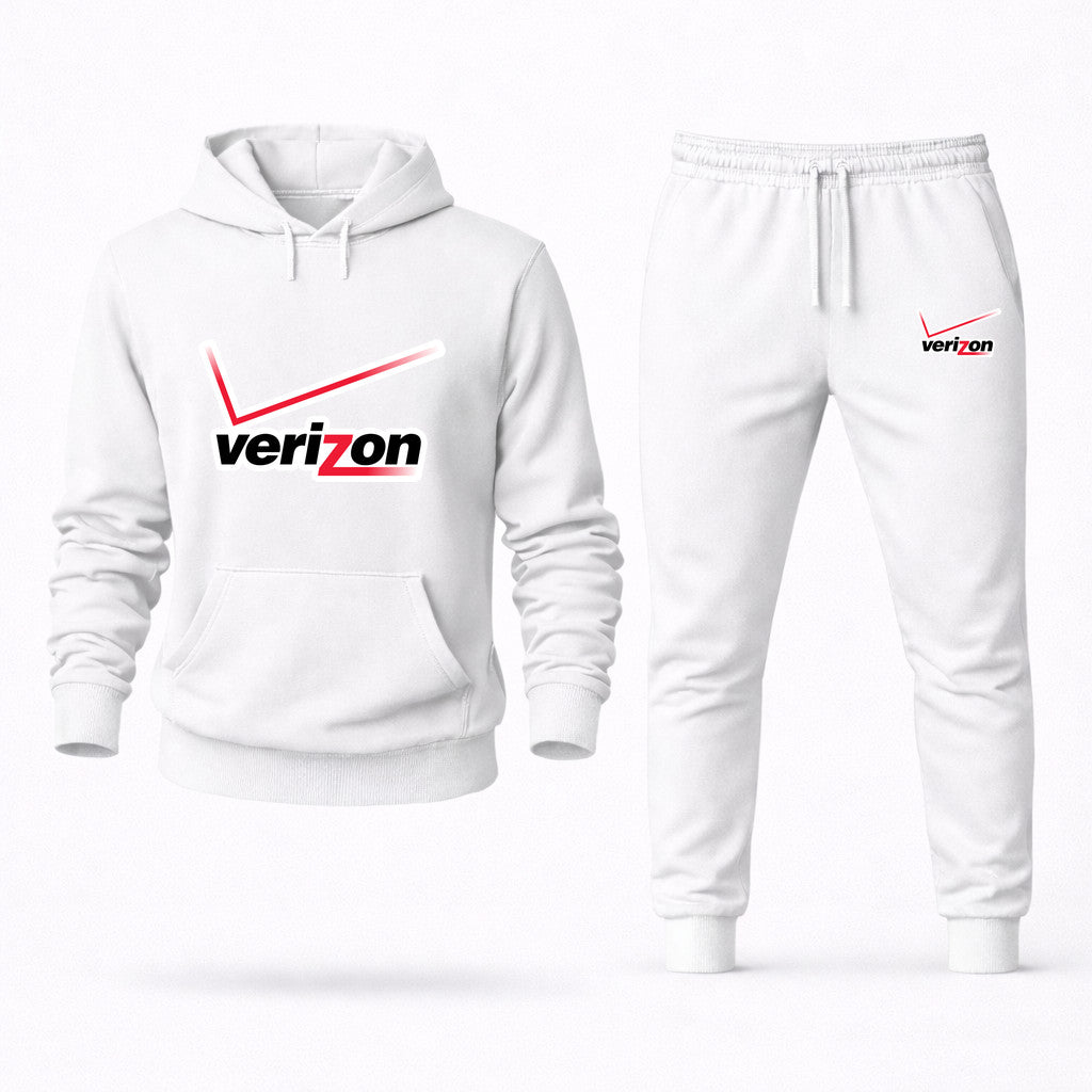 Verizon Wireless Hoodie and Joggers Set - White