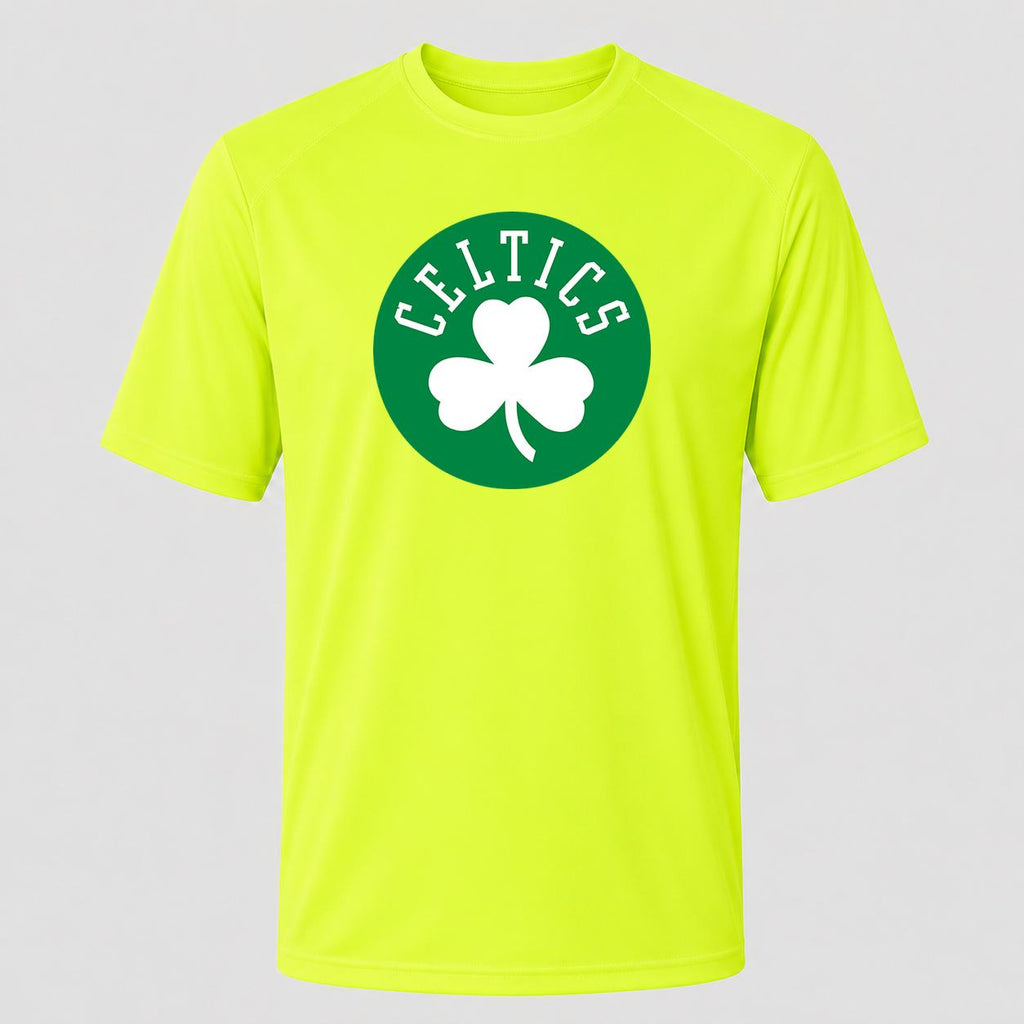 Men's Boston Celtics Performance T-Shirt - Safety Green