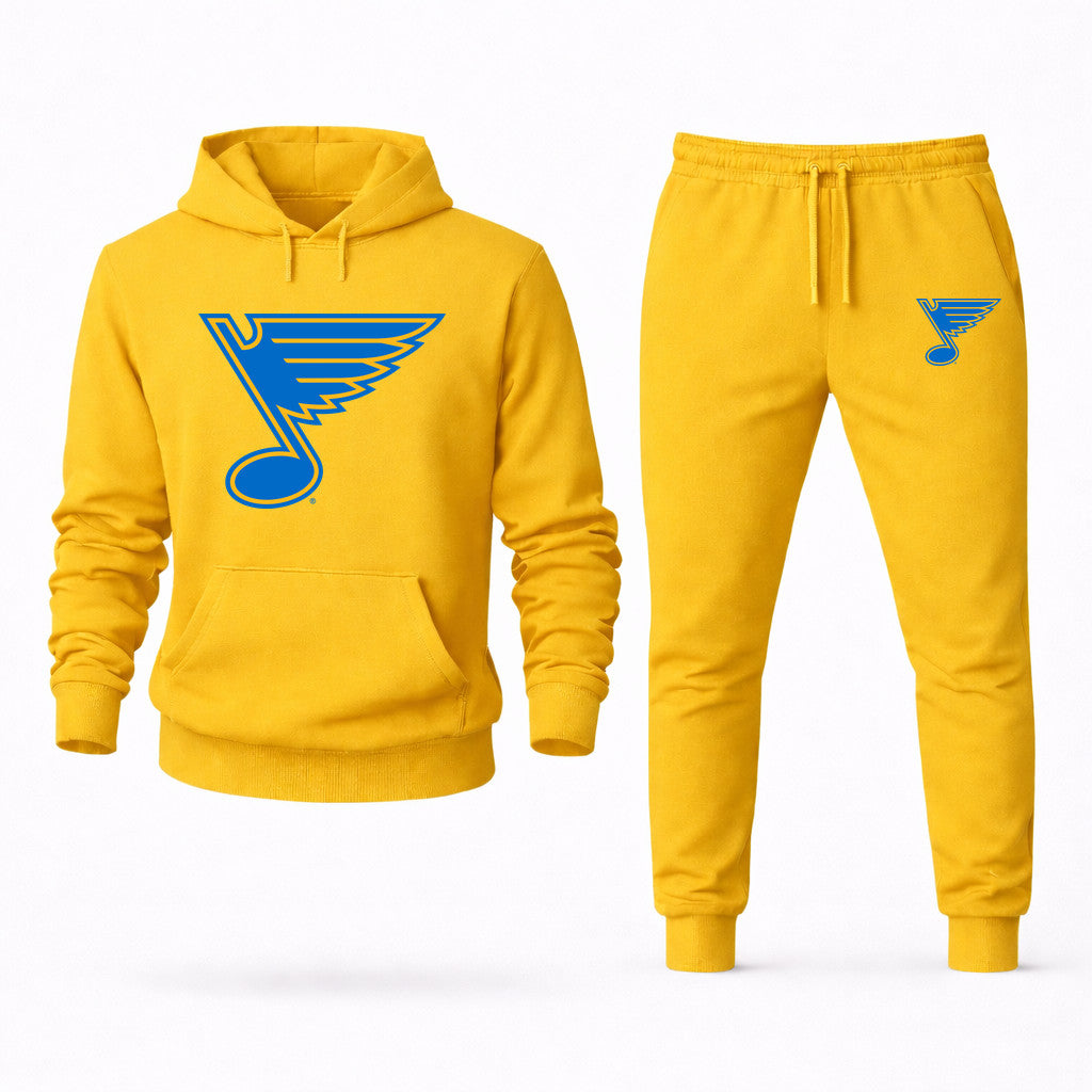 St. Louis Blues Hoodie and Joggers Set - Yellow