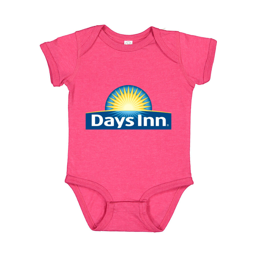Days Inn Baby Romper Onesie - Pink