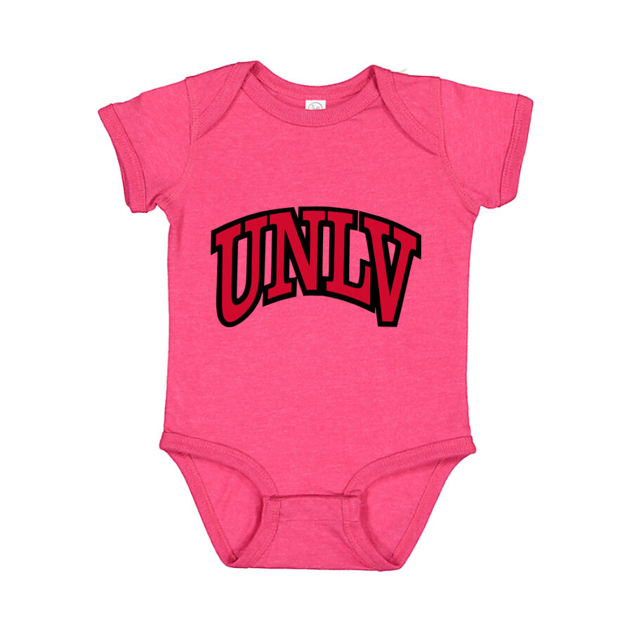 UNLV Rebels Baby Romper Onesie - Pink