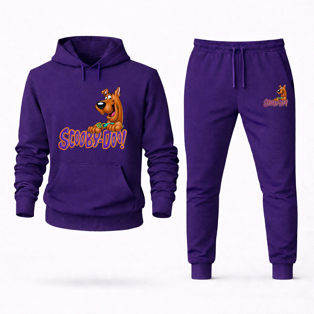 Scooby-Doo Hoodie and Joggers Set - Purple